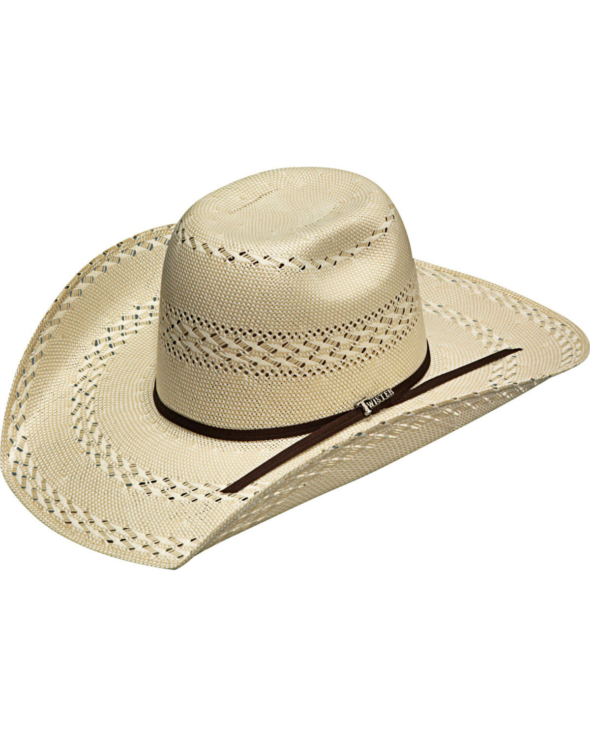 Twister Mens 10X Shantung Straw Cowboy Hat T73524