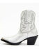Image #3 - Idyllwind Women's Wheels Western Booties - Round Toe, Silver, hi-res