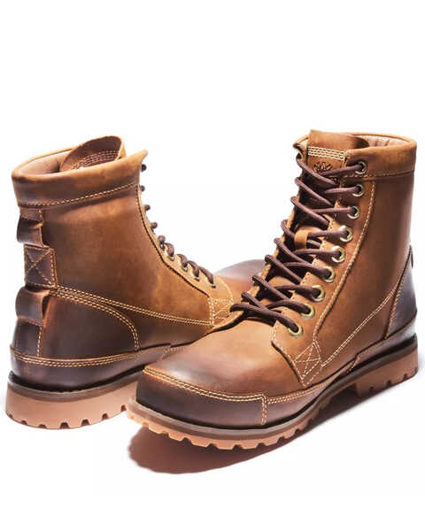Timberland Men's Earthkeepers Leather Boots - Soft Toe | Boot Barn