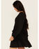 Image #2 - Originality Women's Long Sleeve Tiered Mini Dress, Black, hi-res