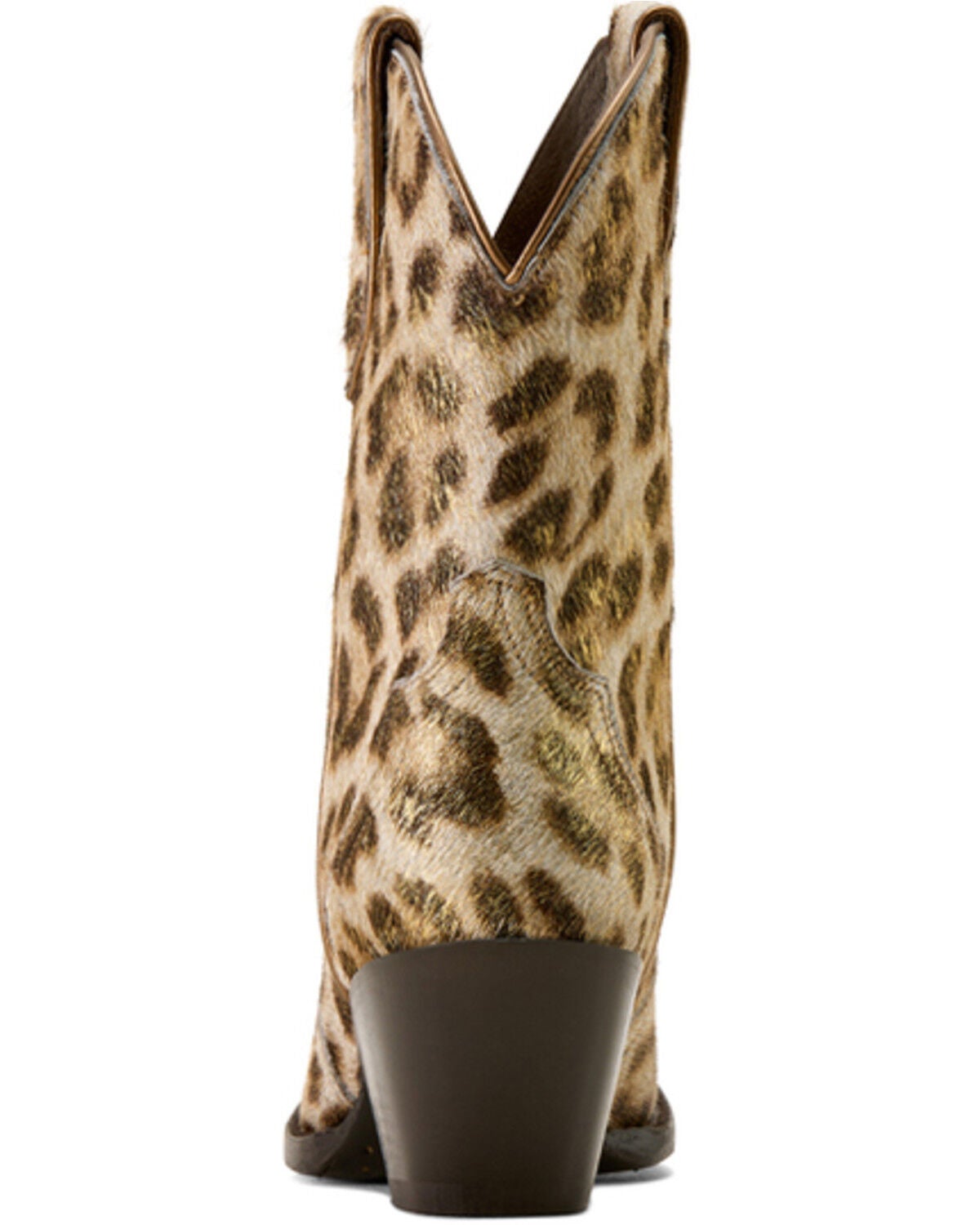 Image #3 - Ariat Women's Julietta Leopard Print Short Western Boot - Round Toe, Leopard, hi-res