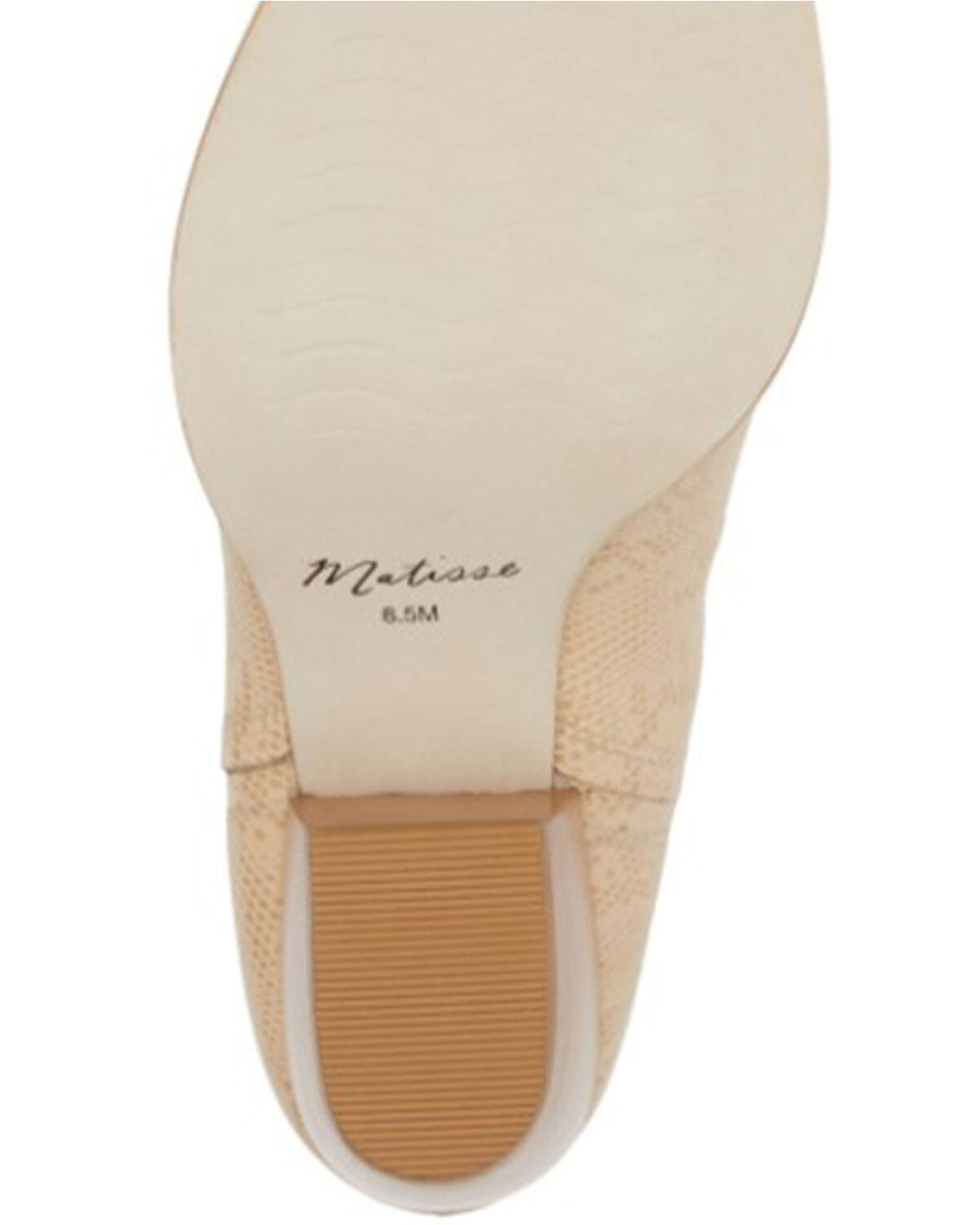 Image #7 - Matisse Women's Annabelle Western Fashion Booties - Round Toe, Natural, hi-res