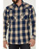 Ariat Men's Howie Retro Plaid Long Sleeve Snap Western Flannel Shirt , Tan, hi-res