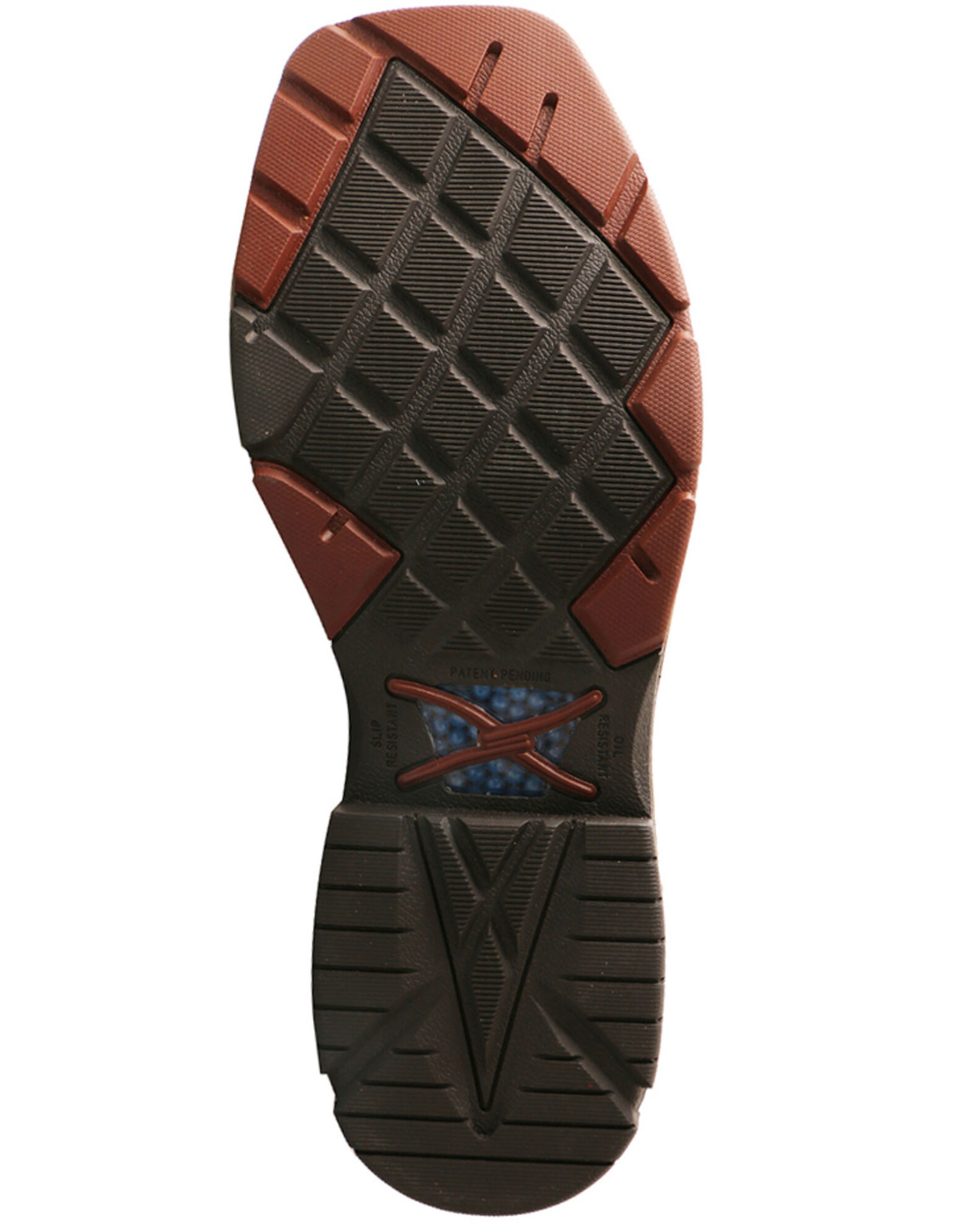 Image #6 - Twisted X Men's Brown CellStretch Western Boots - Broad Square Toe, Brown, hi-res