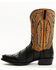 Dan Post Men's Ostrich Leg Exotic Western Boot - Snip Toe, Black, hi-res