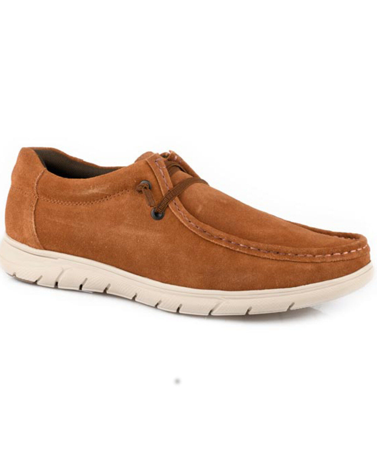 Image #1 - Roper Men's Cliff Casual Shoes - Moc Toe, Brown, hi-res