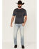 Image #1 - Moonshine Spirit Men's Sutton Light Wash Slim Stretch Denim Jeans, Light Wash, hi-res