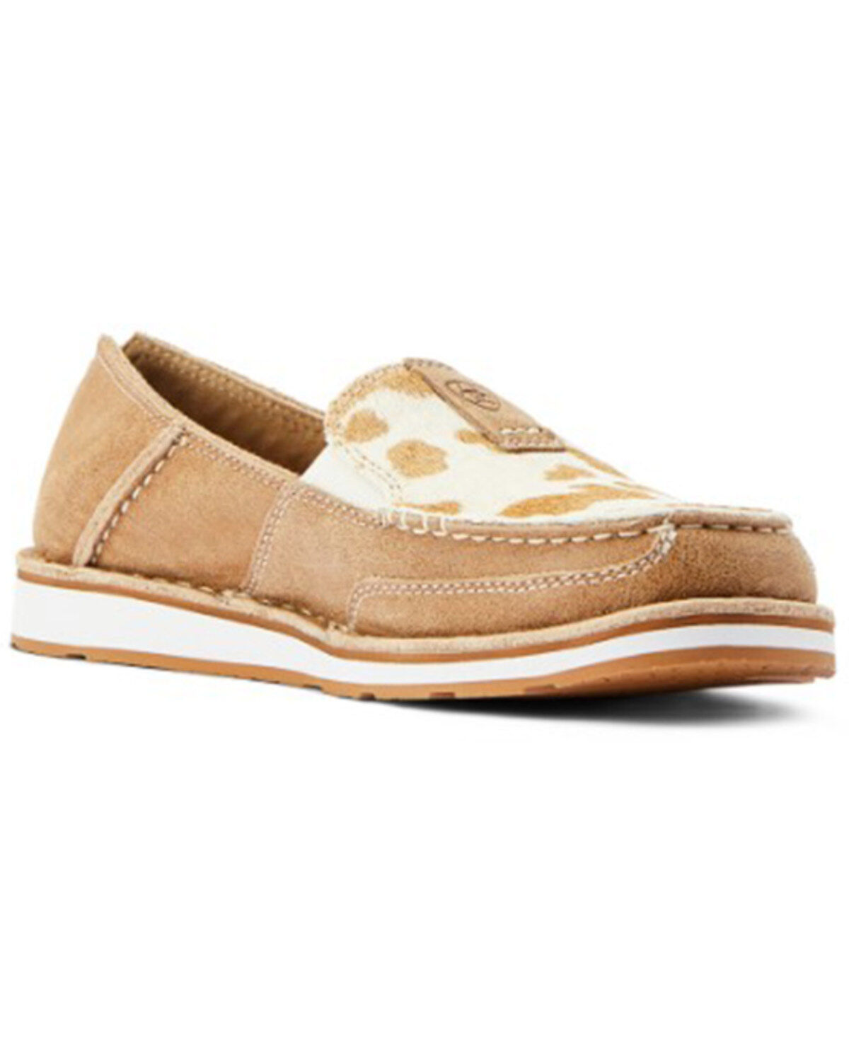 Image #1 - Ariat Women's Hair-On Casual Cruiser Shoes - Moc Toe, Brown, hi-res