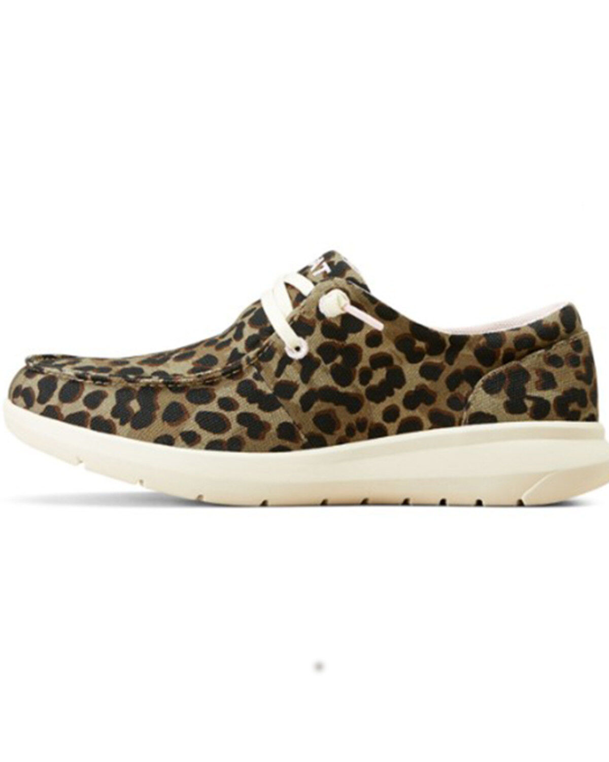 Image #2 - Ariat Women's Hilo Leopard Print Casual Shoes - Moc Toe, Green, hi-res