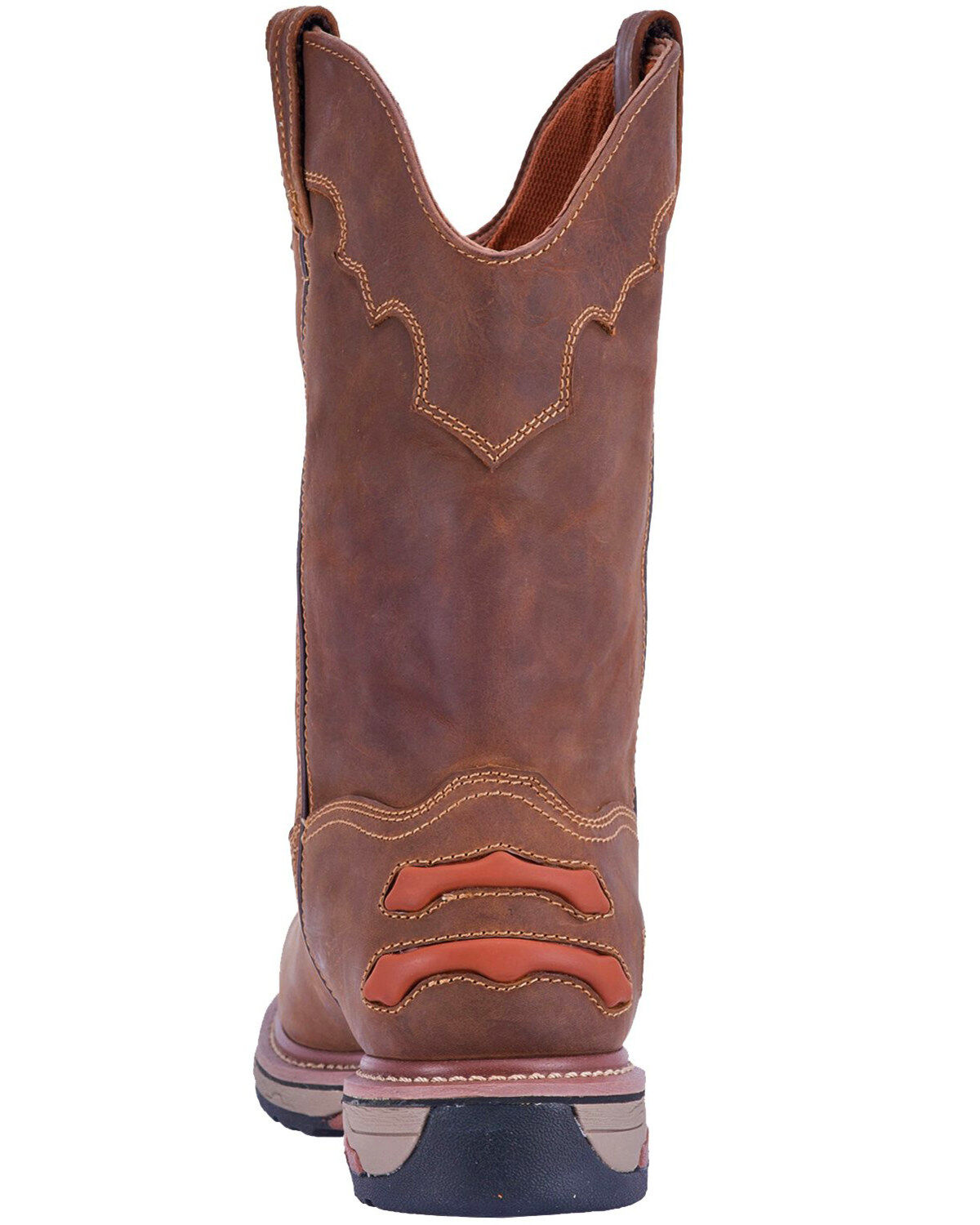 Image #4 - Dan Post Men's Journeyman Waterproof Work Boots - Soft Toe, Brown, hi-res
