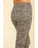 Image #4 - Rock & Roll Denim Women's Leopard Print Skinny Jeans, Blue, hi-res