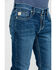 Image #4 - Cinch Men's Ian Medium Stone Wash Slim Boot Jeans , , hi-res