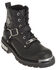 Image #1 - Harley Davidson Women's Becky Moto Boots - Round Toe, Black, hi-res