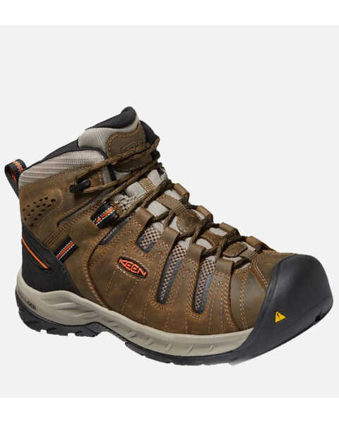 Keen Men's Flint II Hiking Boots - Soft Toe, Brown, hi-res