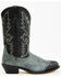Image #2 - Laredo Men's Lizard Print Wingtip Western Boots - Round Toe, Grey, hi-res