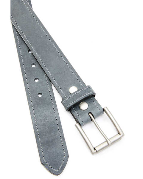 Image #2 - Hawx Men's Stitched Belt , Black, hi-res