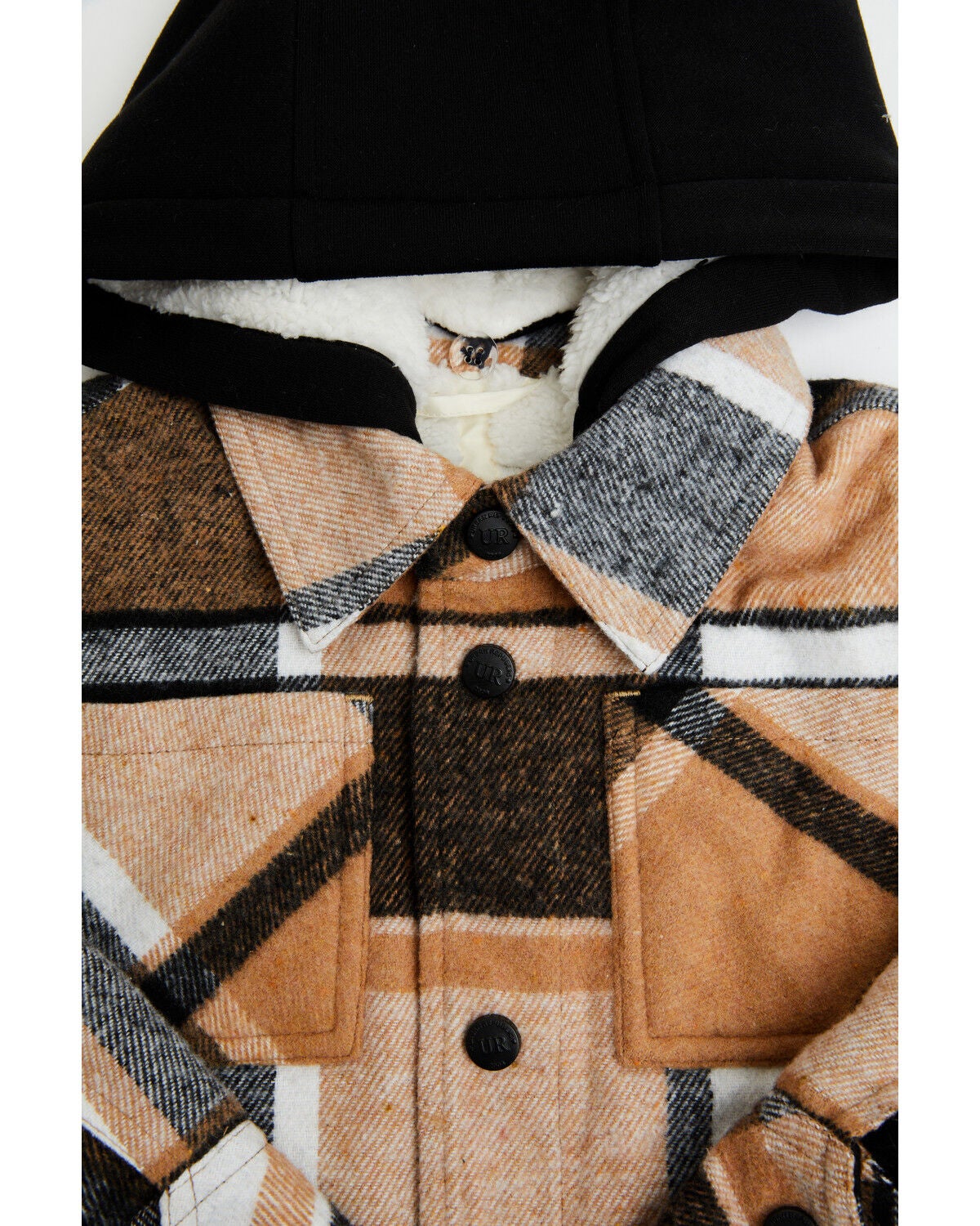 Image #2 - Urban Republic Toddler Boys' Plaid Print Shirt Jacket, Multi, hi-res