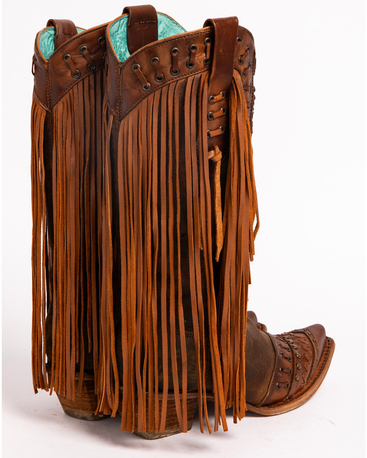 cowgirl boots with fringe