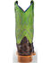 Horse Power Boys' Brown Filet Of Fish Print Boots - Square Toe, Brown, hi-res