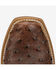 Image #6 - Tony Lama Women's Amber Exotic Ostrich Western Boots - Square Toe, Chocolate, hi-res