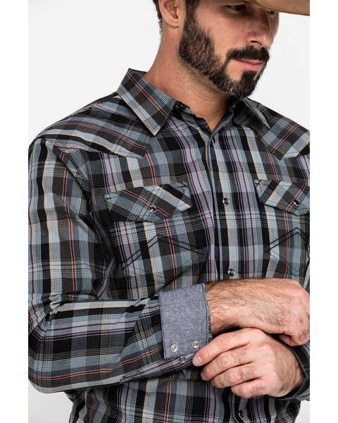 Image #4 - Cody James Men's Chapman Small Plaid Long Sleeve Western Shirt - Big , , hi-res