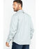 Hawx Men's Gray Twill Snap Western Work Shirt - Big , Light Grey, hi-res