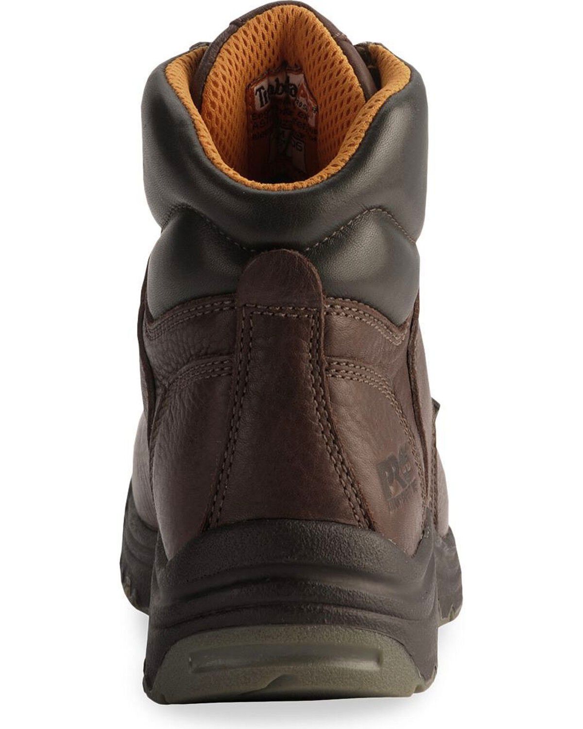 Image #7 - Timberland Pro 6" Titan Waterproof Boots - Safety Toe, Mocha, hi-res