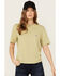 Image #1 - Carhartt Women's Loose Fit Lightweight Short Sleeve Crewneck T-Shirt, Sand, hi-res