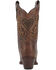 Laredo Women's Stella Leopard Print Inlay Studded Western Boots - Snip Toe, Brown, hi-res