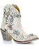Corral Women's Floral Overlay Booties - Round Toe , , hi-res