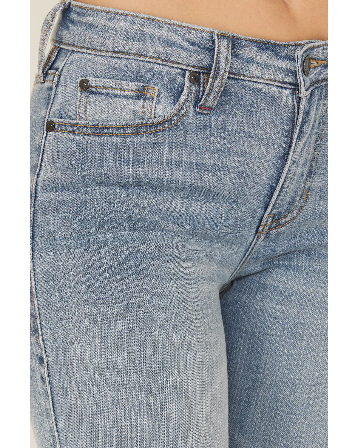 Product Name:  Idyllwind Women's Arden Light Wash Rebel Mid Rise Bootcut Super Stretch Denim Jeans