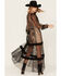 Wonderwest Women's Sheer Lace Long Sleeve Dress, Black, hi-res