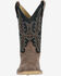 Image #3 - Smoky Mountain Boys' Adobe Western Boots - Broad Square Toe, Black, hi-res