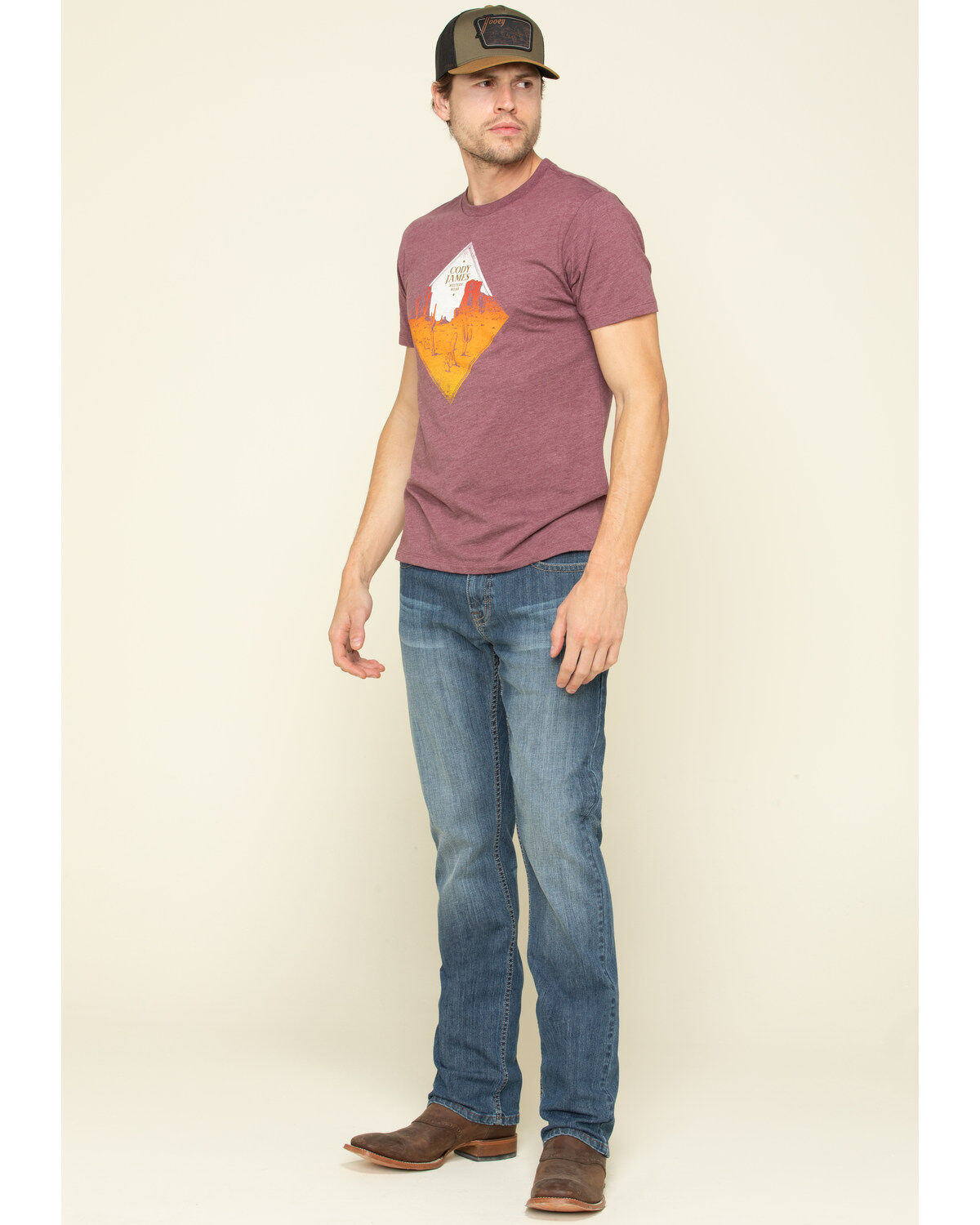 Image #6 - Cody James Men's Barn Burner Stretch Slim Straight Jeans, , hi-res