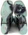 Image #3 - Tin Haul Women's Barbwire Belle Suede Western Boots - Broad Square Toe, Black, hi-res