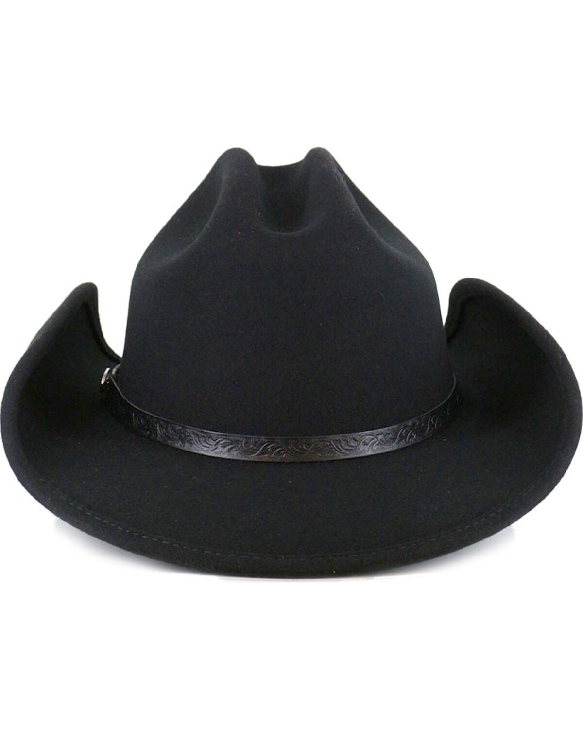 Image #3 - Cody James Felt Cowboy Hat, Black, hi-res