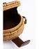 Image #5 - Shyanne Women's Circle Basket Weave Crossbody Bag, Brown, hi-res