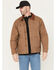 Image #1 - Thorogood Men's Canvas Button-Down Trucker Jacket, Lt Brown, hi-res