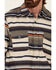 Image #3 - North River Men's Oatmeal Lake Striped Long Sleeve Western Flannel Shirt, Oatmeal, hi-res