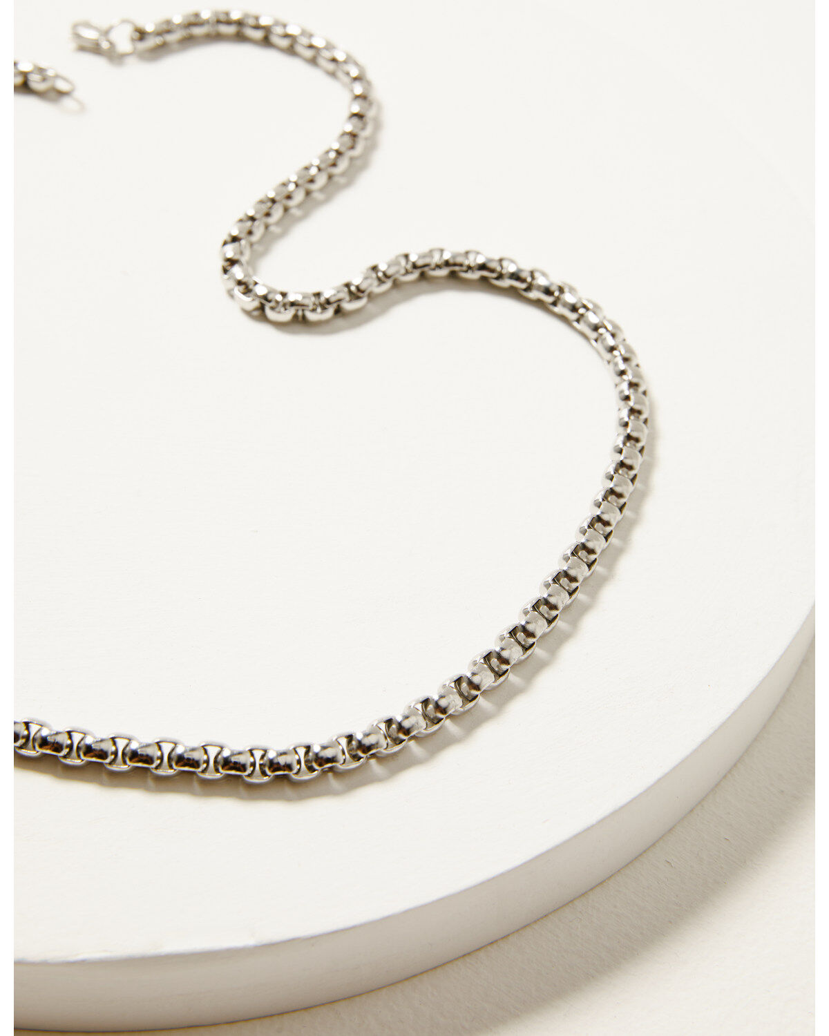 Image #3 - Cody James Men's Bolo Chain Necklace, Silver, hi-res
