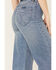 Image #4 - Rolla's Women's Boot Barn Exclusive Brad Medium Wash High Rise Sailor Wide Leg Stretch Denim Jeans, Medium Wash, hi-res