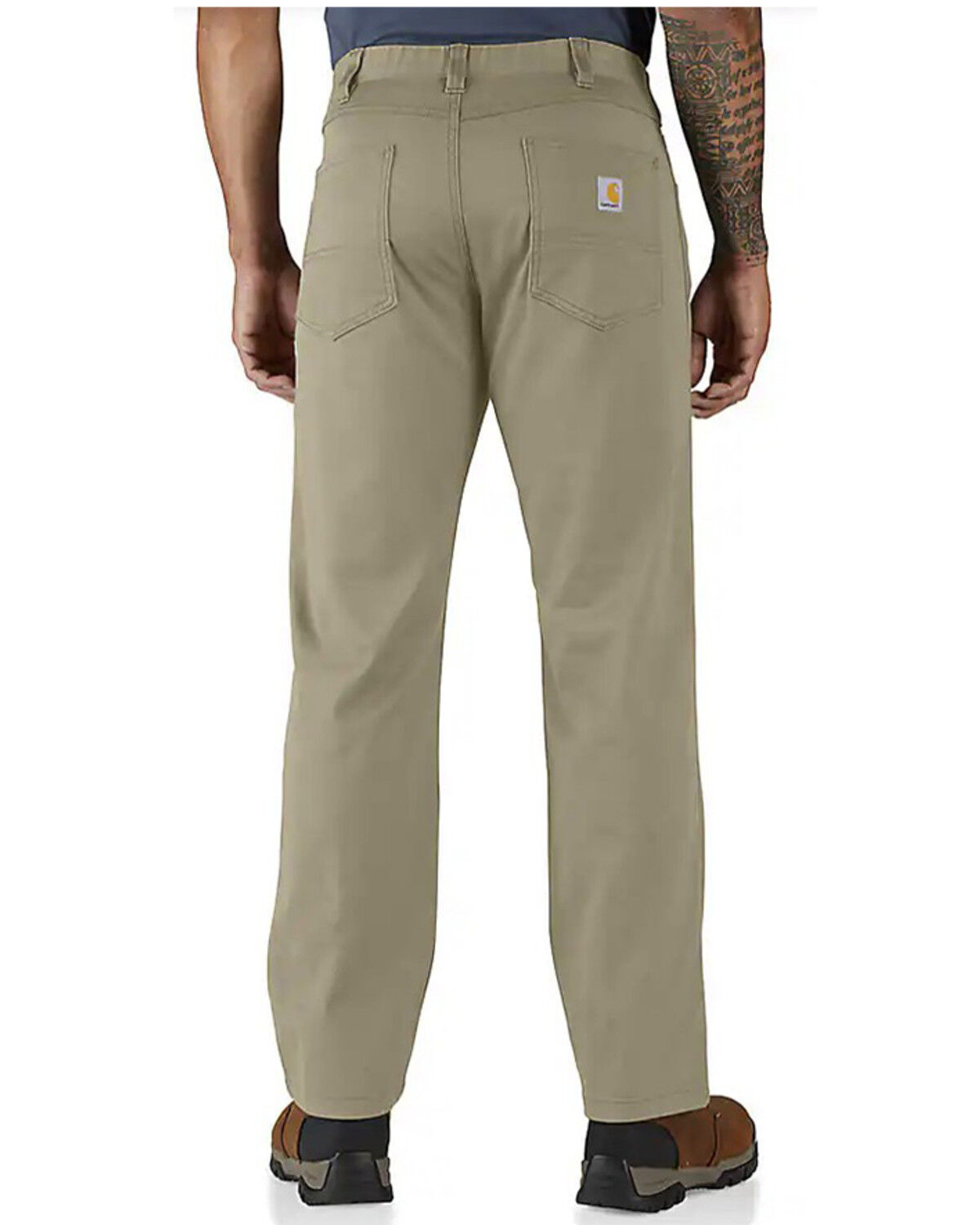 Image #2 - Carhartt Men's Force® Relaxed Fit Straight Pants, Sand, hi-res
