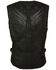 Milwaukee Leather Women's Stud & Wing Embroidered Vest , Black, hi-res