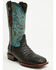 Image #1 - Tanner Mark Men's Caiman Print Western Boots - Broad Square Toe, Black, hi-res