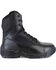 Image #2 - Magnum Men's Stealth Force Side Zip Waterproof Work Boots - Round Toe, Black, hi-res