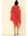 Image #4 - Shyanne Women's Floral Tassel Shawl, Red, hi-res