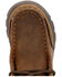 Image #6 - Georgia Boot Boys' Athens Superlyte Wallabe Chukka Shoes - Moc Toe, Brown, hi-res