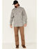 Ariat Men's Fire Resistant Solid Vent Long Sleeve Work Shirt, Silver, hi-res