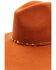 Image #2 - Shyanne Women's Rust Copper Beaded Rust Band Wool Felt Western Fedora Hat , Rust Copper, hi-res
