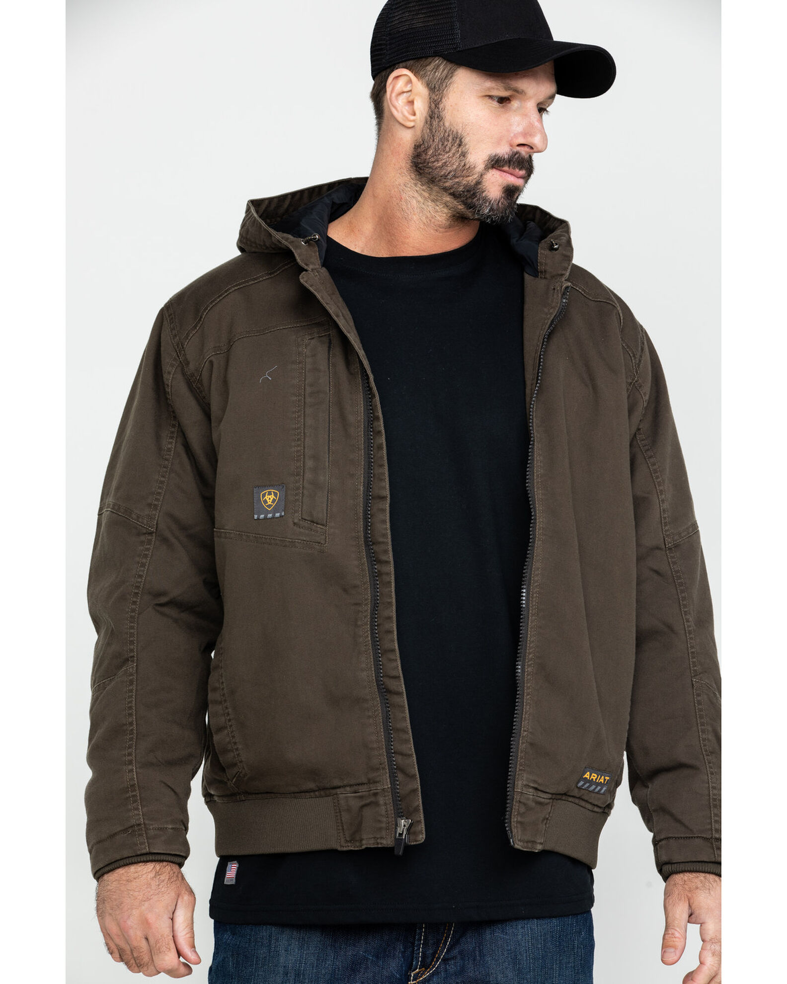 Men's insulated work coat clearance